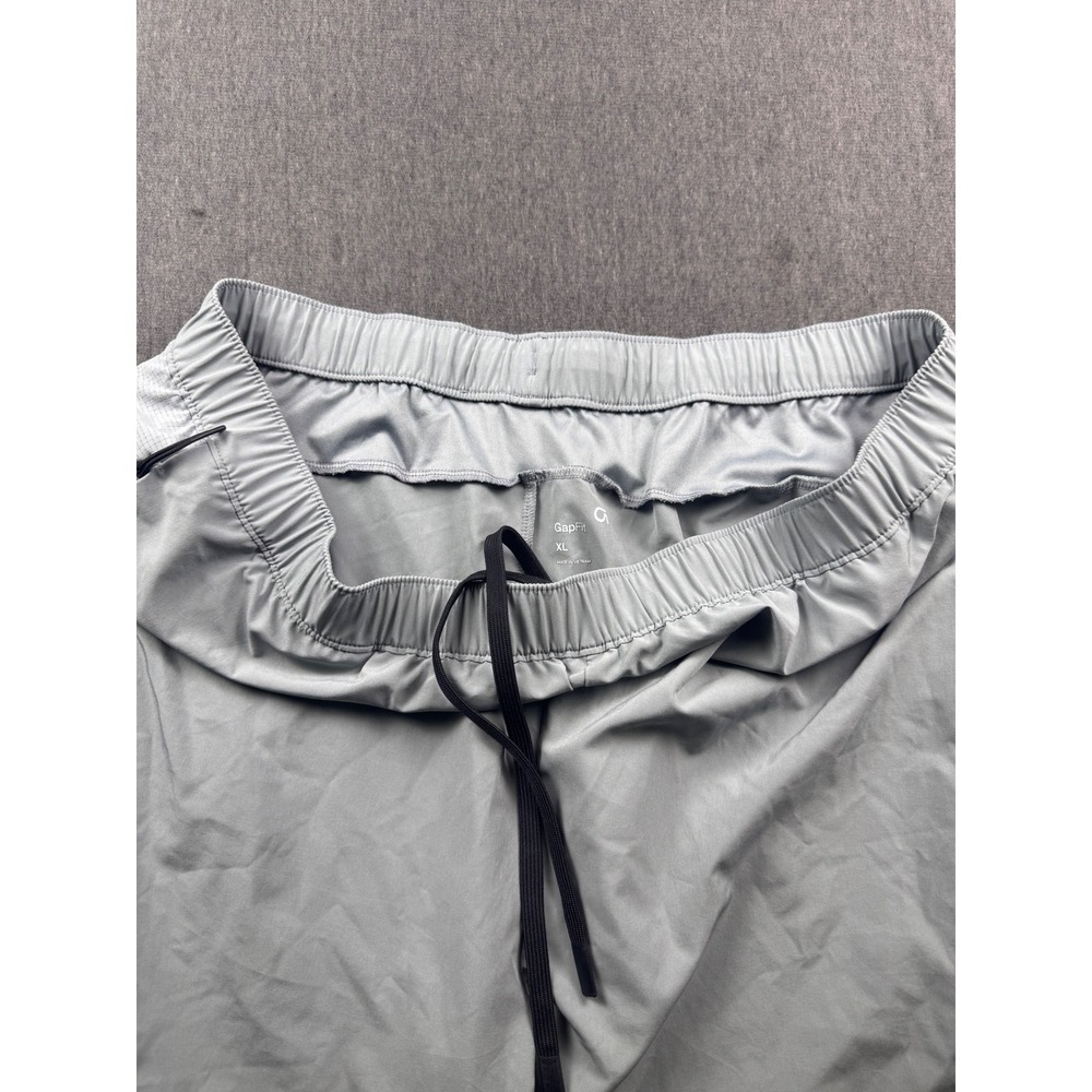 GapFit Mens XL Joggers Gray‎ Lightweight Drawstring Active Pants 1316